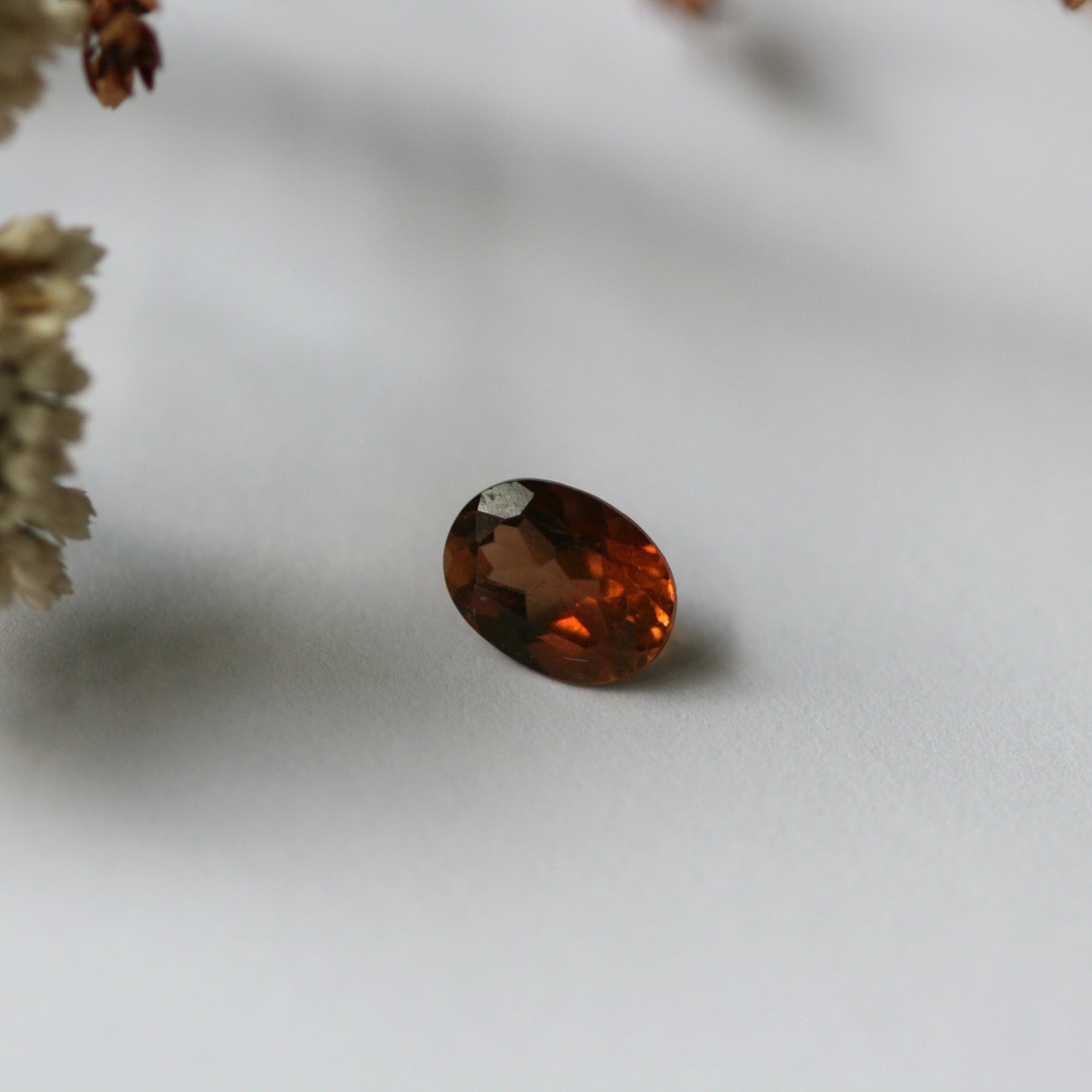 1.6ct Champagne Topaz - Oval Cut - 8.2x6.1mm