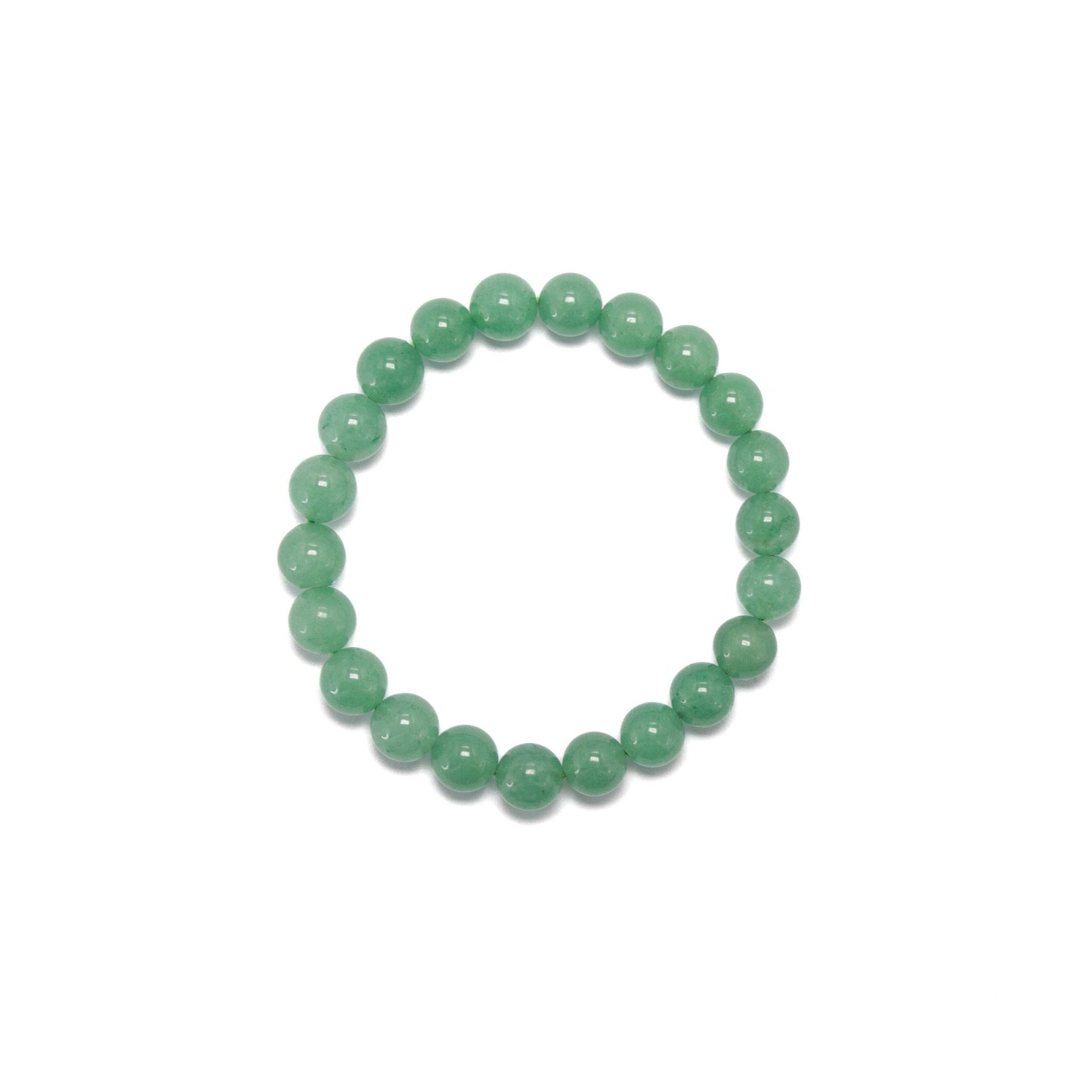8mm Round Aventurine Bead Bracelet
