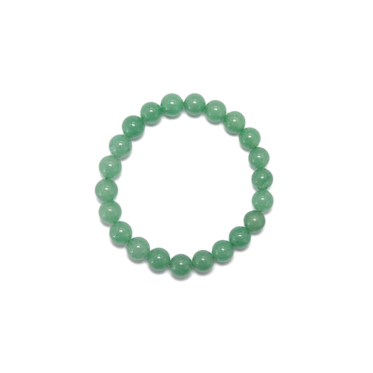 8mm Round Aventurine Bead Bracelet