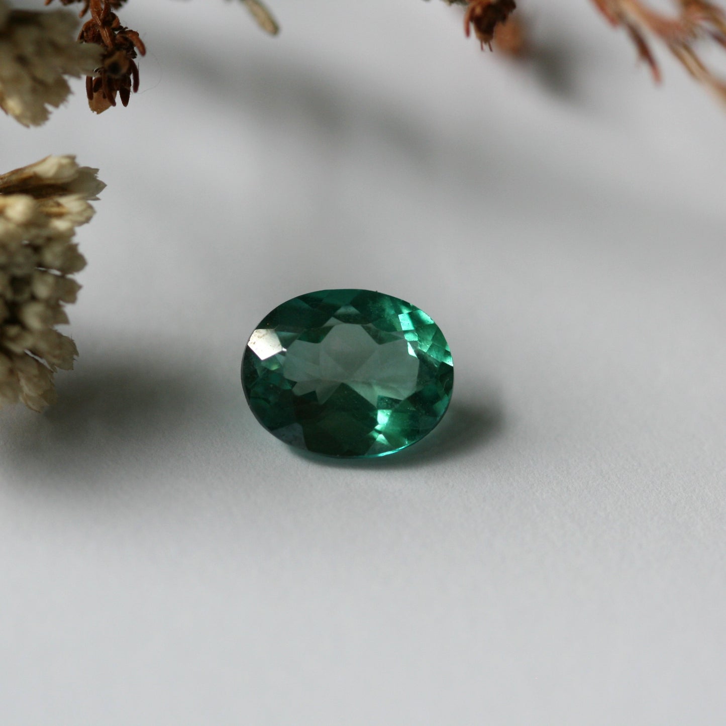 3.9ct Blue Topaz - Oval Cut - 11x8.9mm