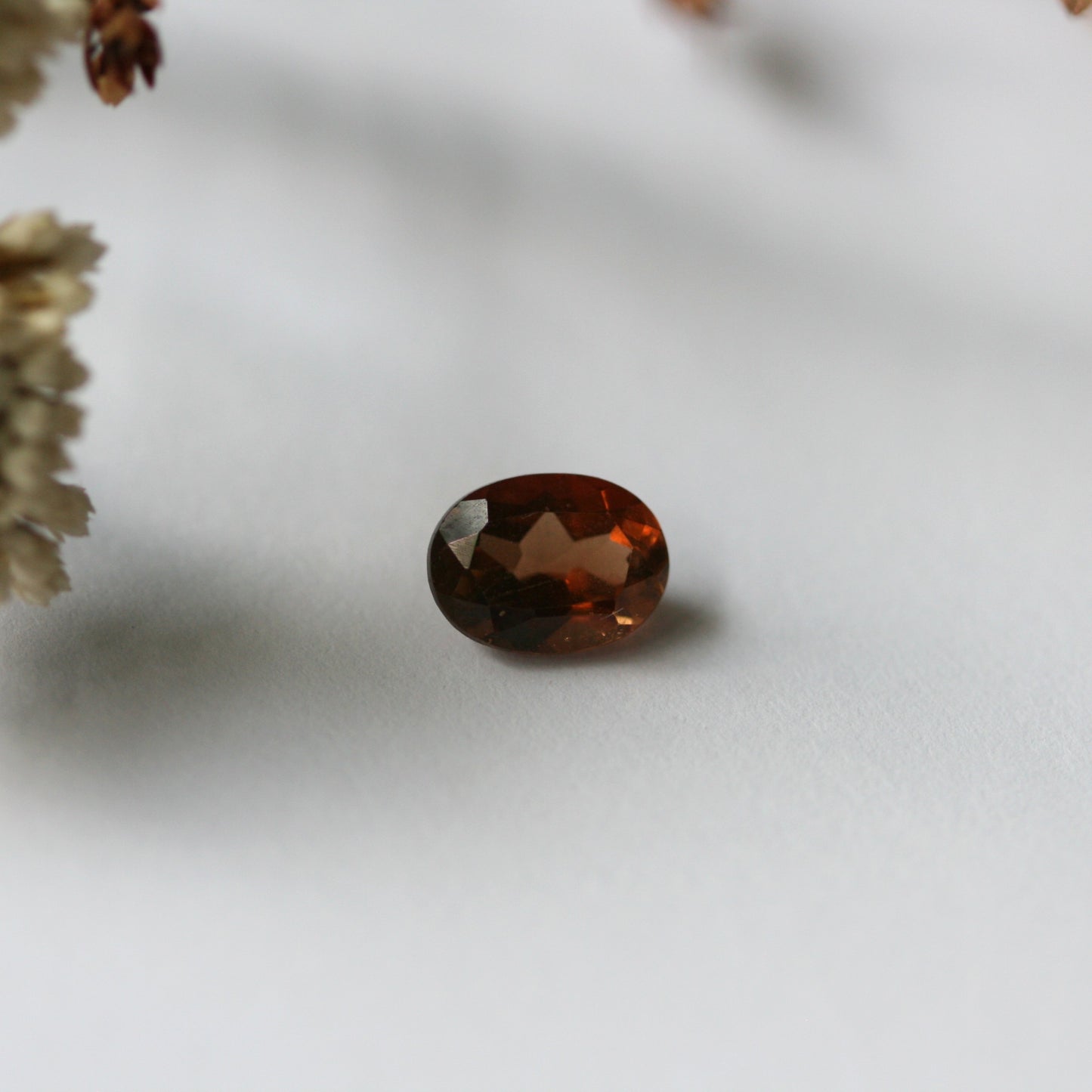 1.6ct Champagne Topaz - Oval Cut - 8.2x6.1mm