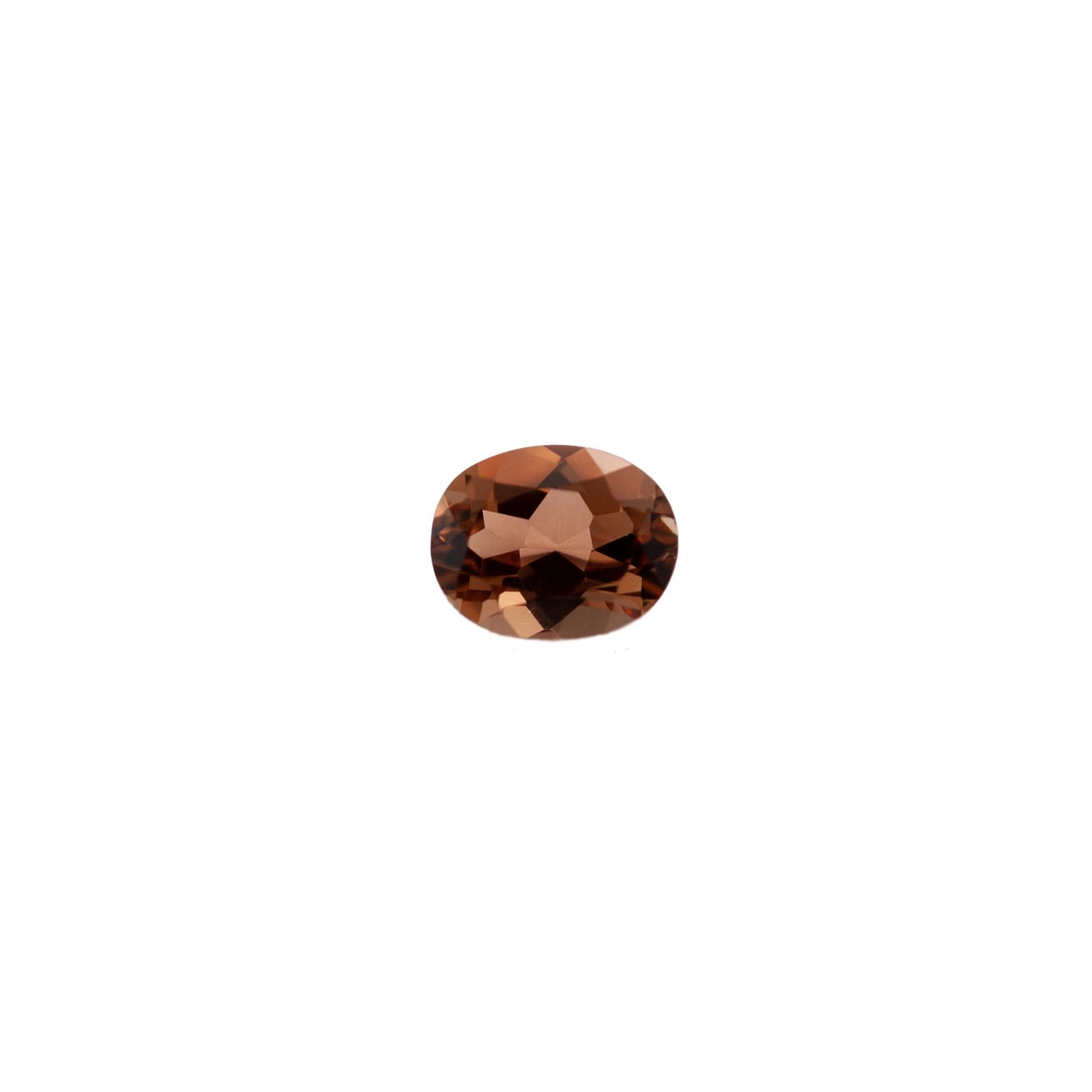 3.4ct Champagne Topaz - Oval Cut - 10x8mm