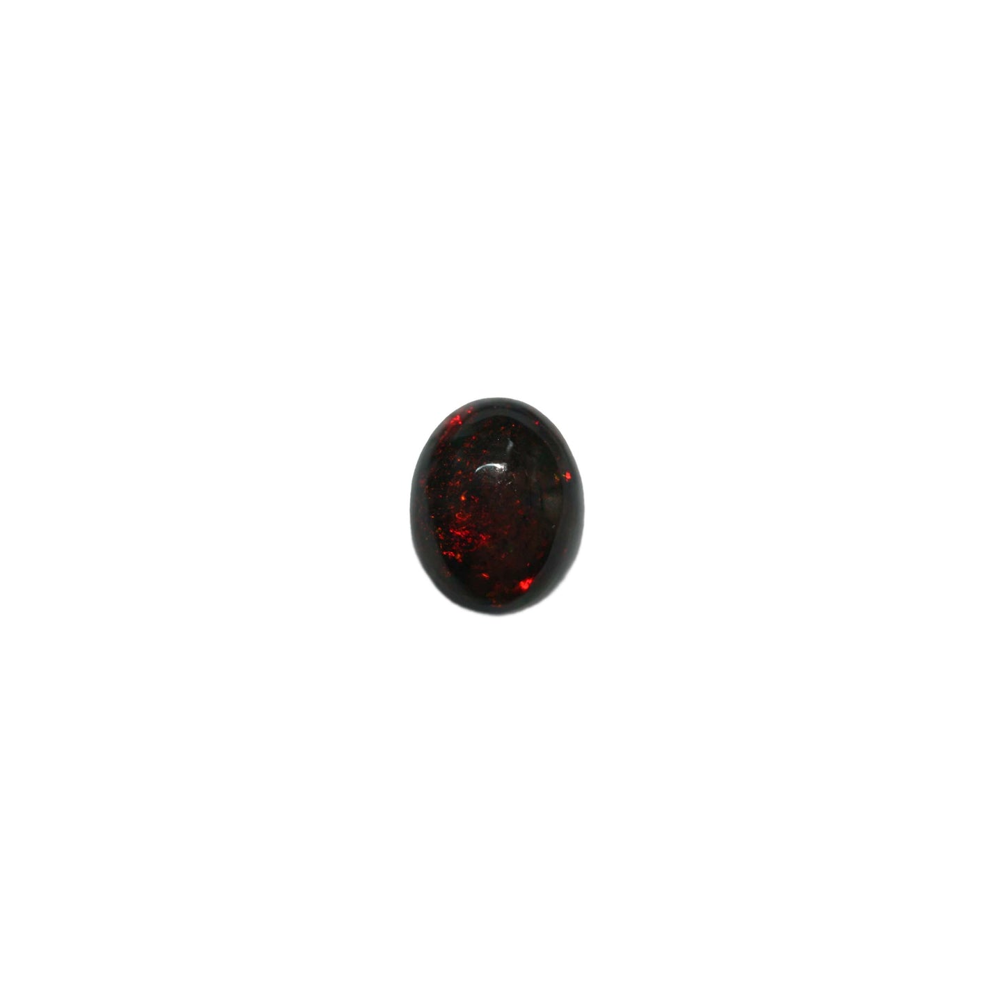 1.8ct Black Opal - Oval Cabochon - 9.9x8mm