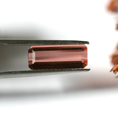 1.8ct Pink Tourmaline - Octagonal Cut - 11.5x4.7mm