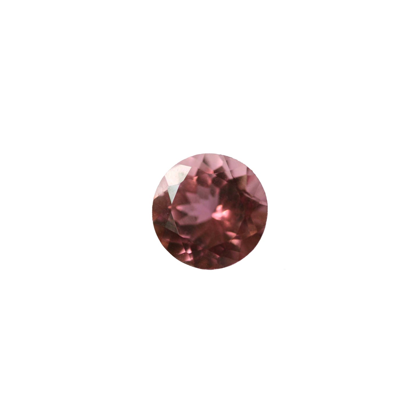 1.4ct Pink Tourmaline - Round Cut - 7.1mm