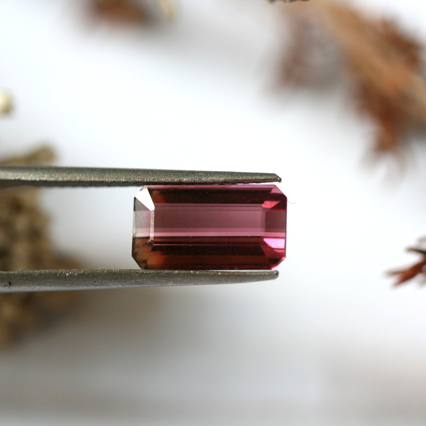 1.8ct Pink Tourmaline - Octagonal Cut - 10x5mm