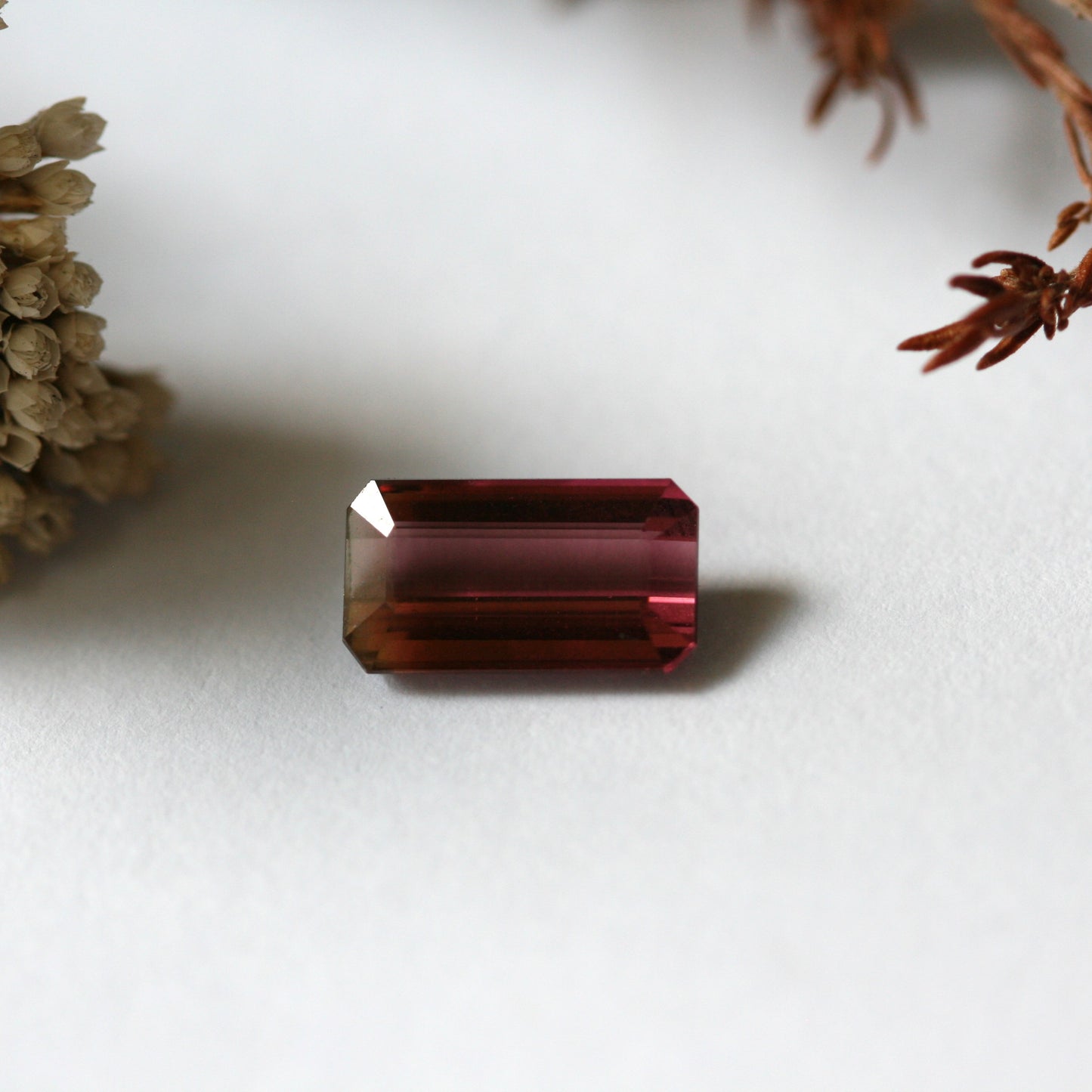 1.8ct Pink Tourmaline - Octagonal Cut - 10x5mm