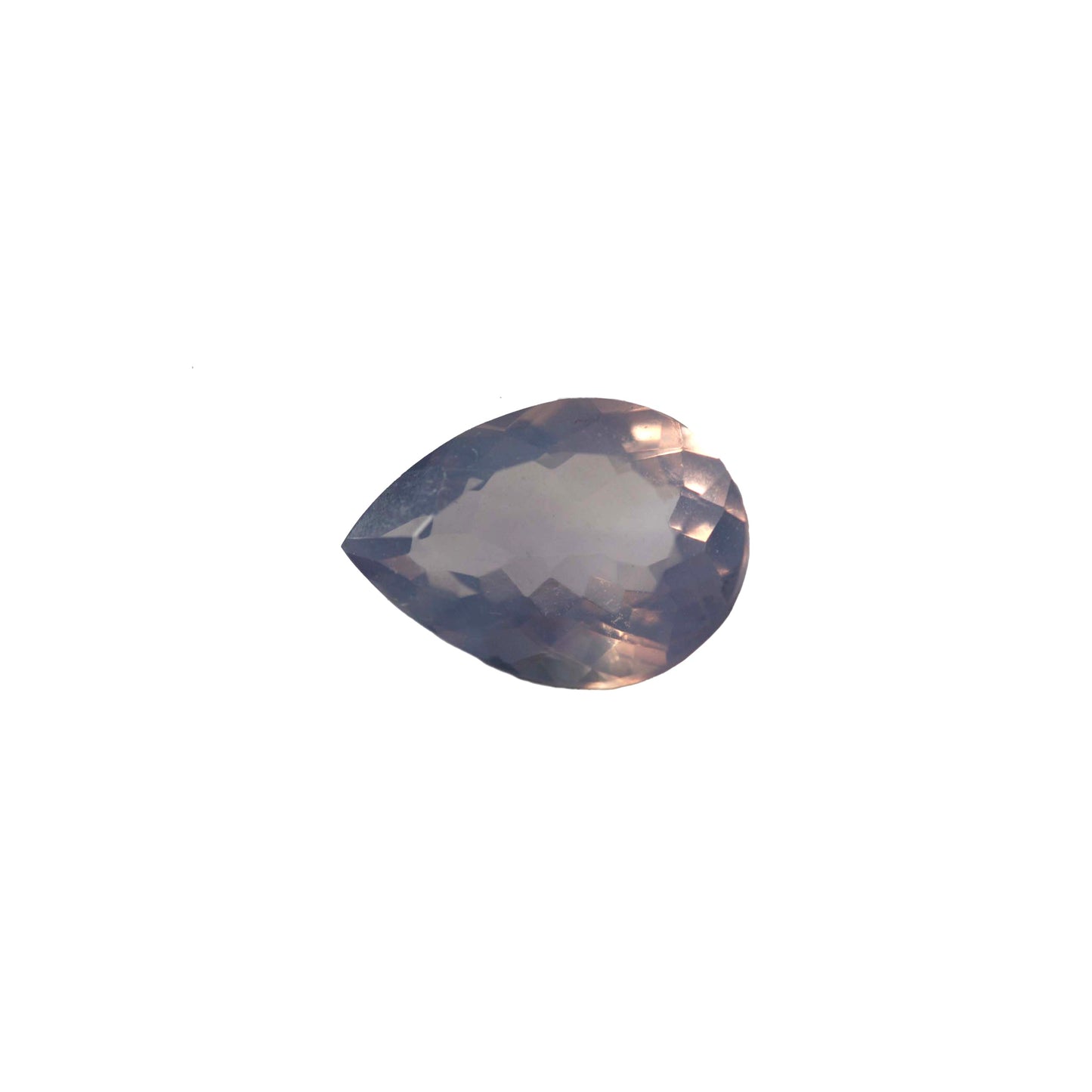 9.7ct Lavender Quartz - Pear Cut - 18x13mm