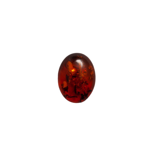 3.6ct Amber - Oval Cabochon - 16x12mm