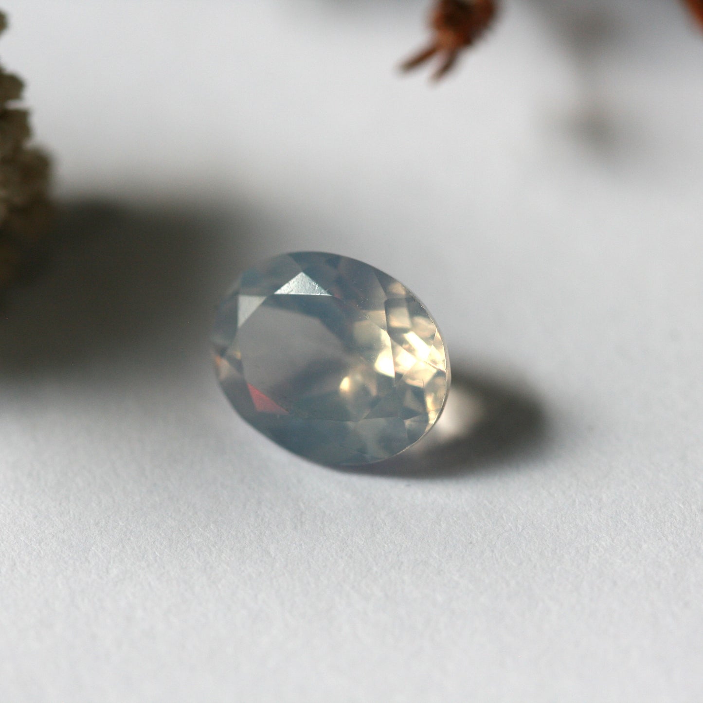 2.5ct Lavender Quartz - Oval Cut - 10x8mm