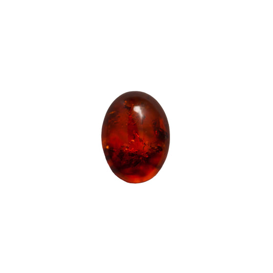 3.5ct Amber - Oval Cabochon - 16x12mm