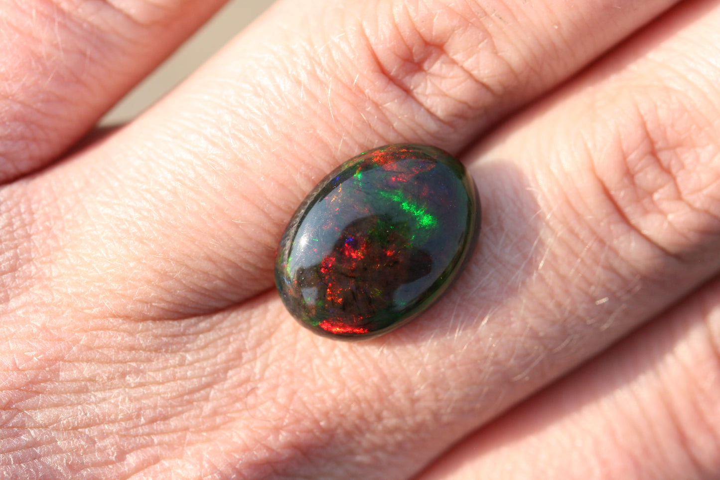 5.9ct Black Opal